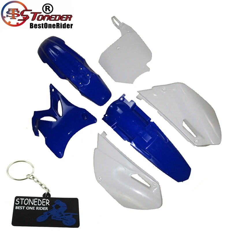 Комплект пластикового крыла STONEDER для Yamaha YZ85 2002 2003 2004 2005 2006 2007 2008 2009 20 10 11 2012 2013 2014 Pit