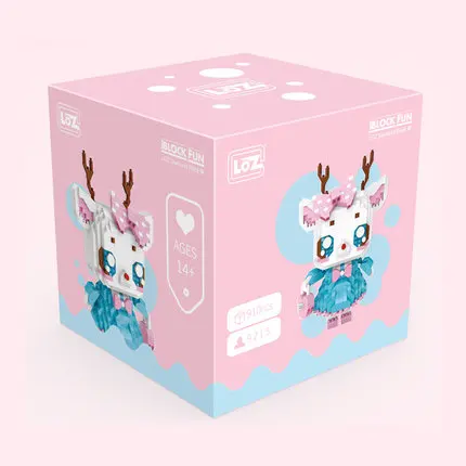 LOZ супер герой аниме Алмазный Блок пластиковые милые строительные блоки игрушки