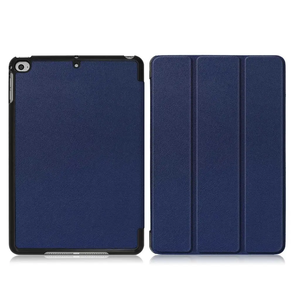 MINI5-KST-Darkblue Чехол для iPad mini 4 Ультра Тонкий Умный Магнитный чехол для iPad mini 5 Чехол - Цвет: MINI5-KST-Darkblue