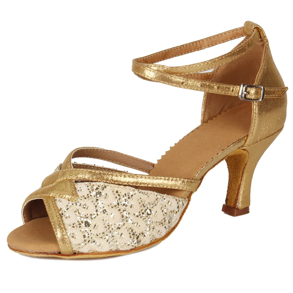 Женская бальная обувь для латиноамериканских танцев красного черного белого