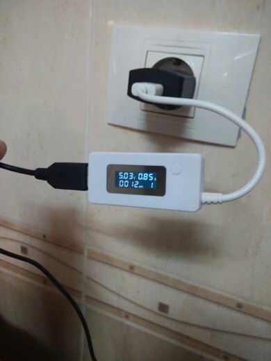SJAMING Micro USB зарядное устройство Емкость батареи Напряжение Ток ЖК-тестер метр детектор для смартфонов мобильный Банк питания