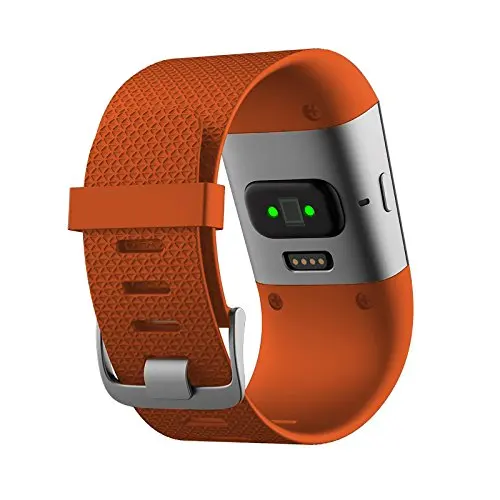 Замена полос силиконовый защитный чехол для Fitbit SURGE с металлической пряжкой фитнес-браслет ремень большой маленький