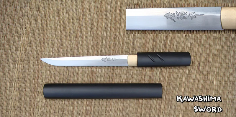Для японского самурая ZATOICHI, катана Танто, настоящий острый меч, 1045 углеродистая сталь, открывалка для писем-маленькие ножи
