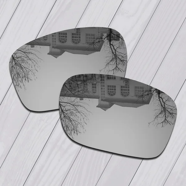 Metallic Silver E.O.S поляризованные улучшенные Сменные линзы для солнцезащитных очков Оукли топливных элементов-несколько вариантов - Цвет линз: Metallic Silver