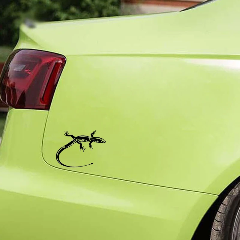 

YJZT 12.3*9.1CM Funny Togo Lizard Vinyl Decor Car Stickers Accessories Silhouette C12-1185