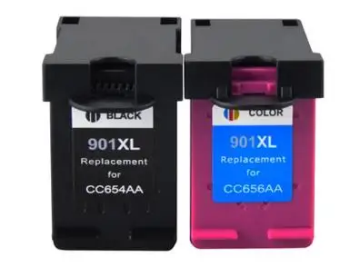 2x чернильный картридж совместимый для 901 901xl Замена J4680 J4524 J4535 J4585 J4624 J4660 4500 J4580