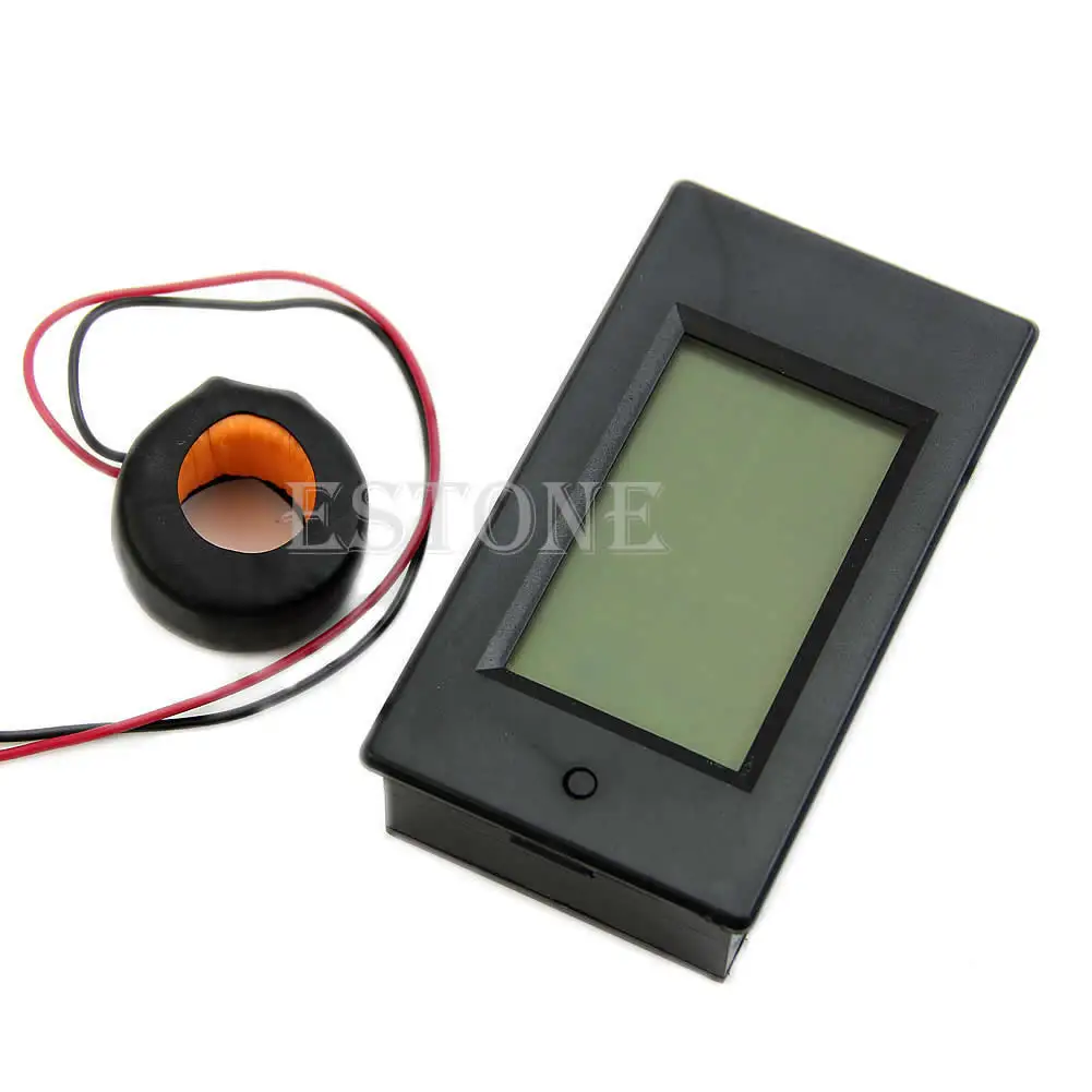 

AC 100A LCD цифровой вольт ватт измеритель мощности Амперметр Вольтметр 110В 220В Новый