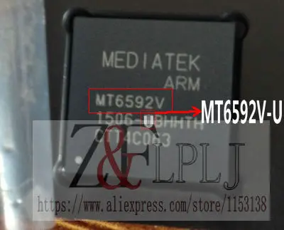 Новый оригинальный Восьмиядерный процессор MT6592 MEDIATEK MTK MT6592VU MT6592V U MT6592V/U 2 шт./лот|lot