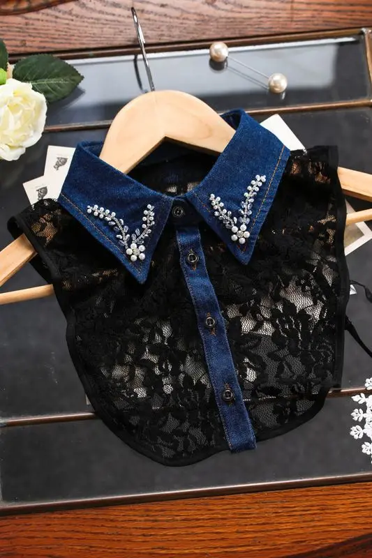 Женское винтажное ожерелье с искусственным жемчугом и вышивкой|apparel accessories|cowboy