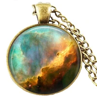 space necklace space nebula pendant nebula omega jewelry nebula charm space gift space over gift friend family gift idea