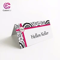 50pcslot personalized place card name card for party and wedding cross mk043