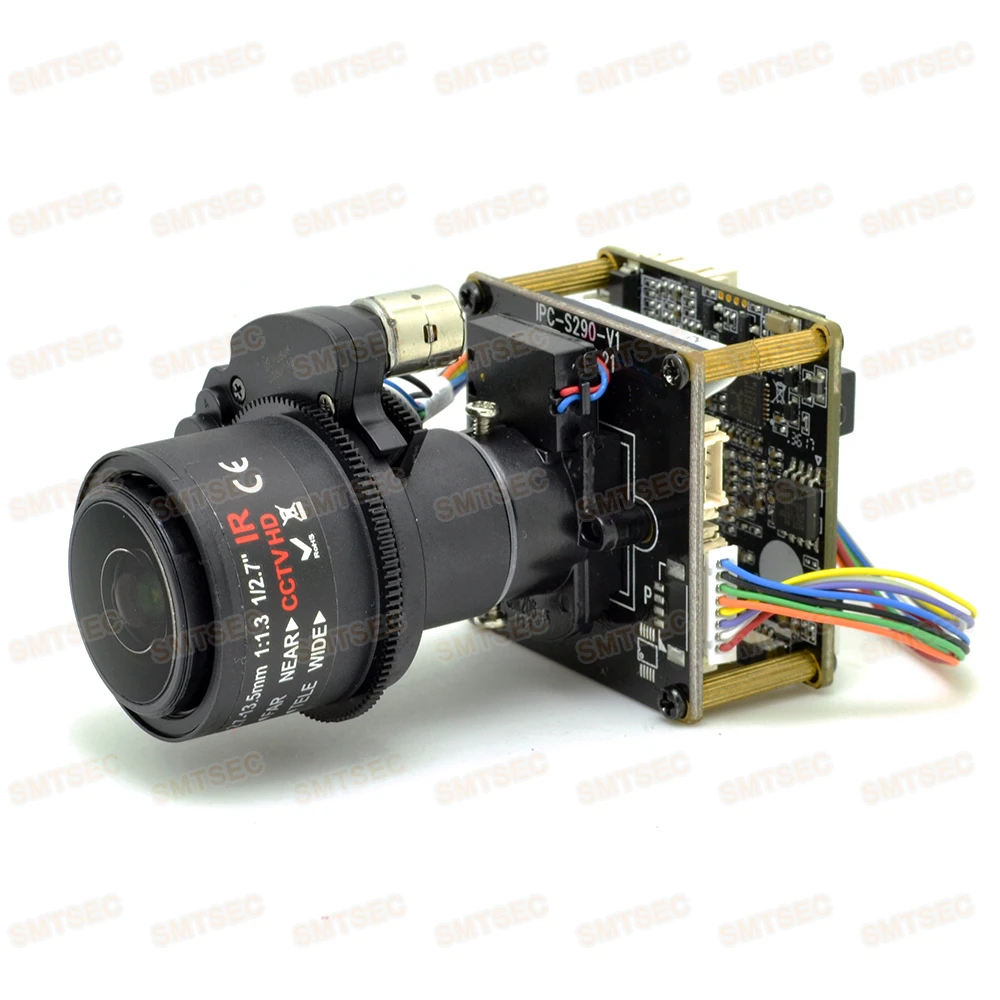 2 7-13 5 мм 5X моторизованный зум 4MP IP Камера модуль OV4689 Hi3516A CCTV Смарт Секьюрити