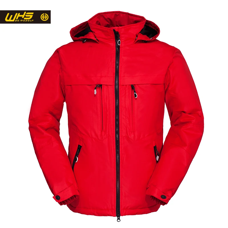 WHS 2017тонкий синтепон для Мужчины Многоцветный спорт теплая Куртка открытый отдых