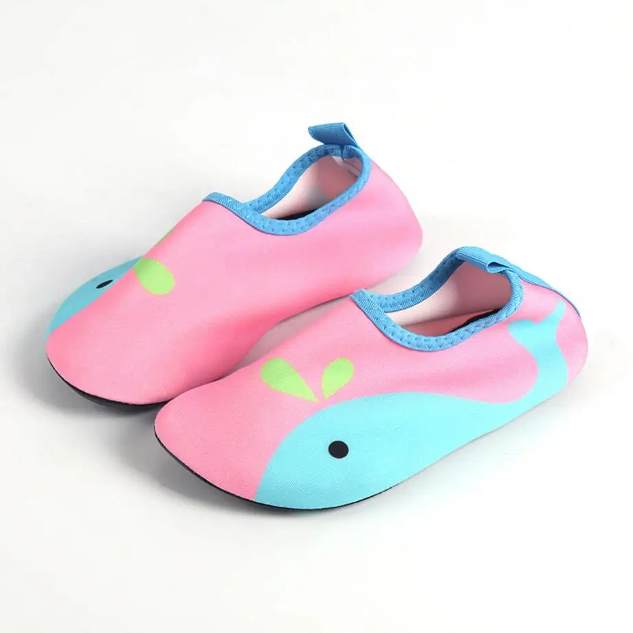 JawayKids New Comfort Children Shoes Lightweight Kids Slippers Water Swimming Cute Cartoon Flat Beach |