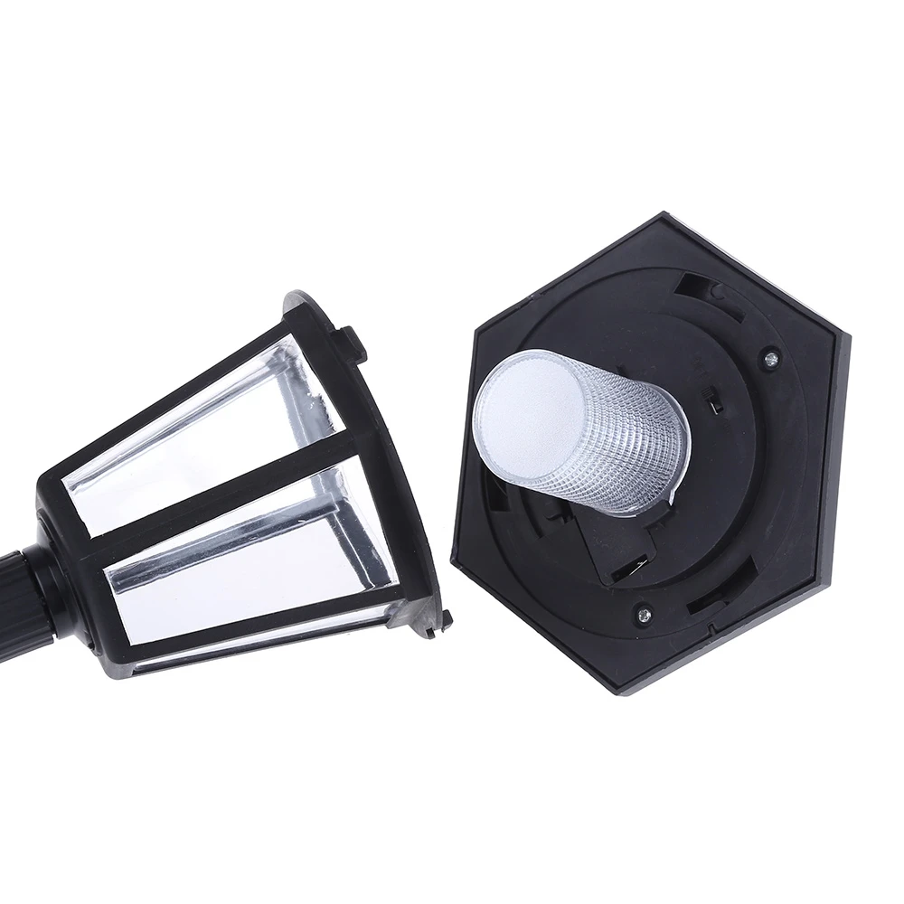 4 шт./лот на солнечных батареях лужайки лампы LED шестигранный путь света IP65