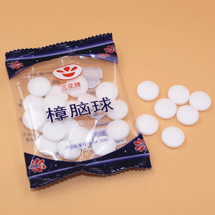 1 сумка Camphor Mofo Naphtaline Boules безопасные Мячи насекомых Mothballs натуральная камфора