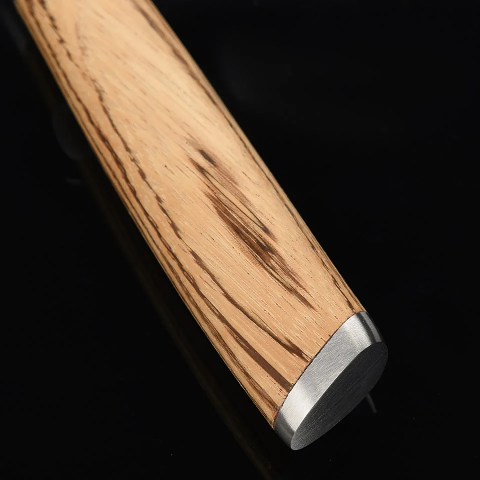 Бренд findking 5 &quotДамасская стальная Зебра деревянная ручка кухонная нож острый