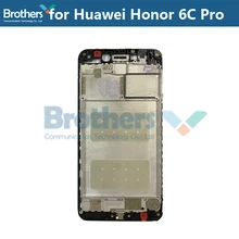 Frame for Huawei Honor 6C Pro Frame Original Used Refurbish Front Bezel for Honor 6C Pro LCD Bezel LCD Frame Phone Replacement