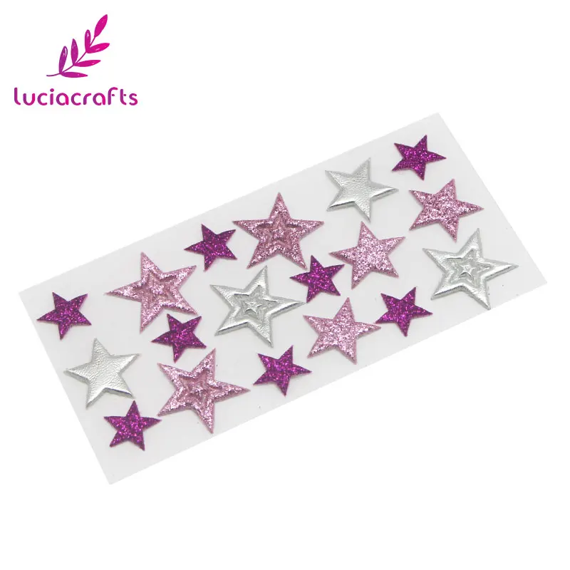 Style 6 1 sheet Lucia crafts 1 лист/6 листов 5,5*11 см Звезда Форма стикер мульти размер DIY самоклеющиеся дневник в стиле скрапбукинг украшения C0901 - Цвет: Style 6 1 sheet