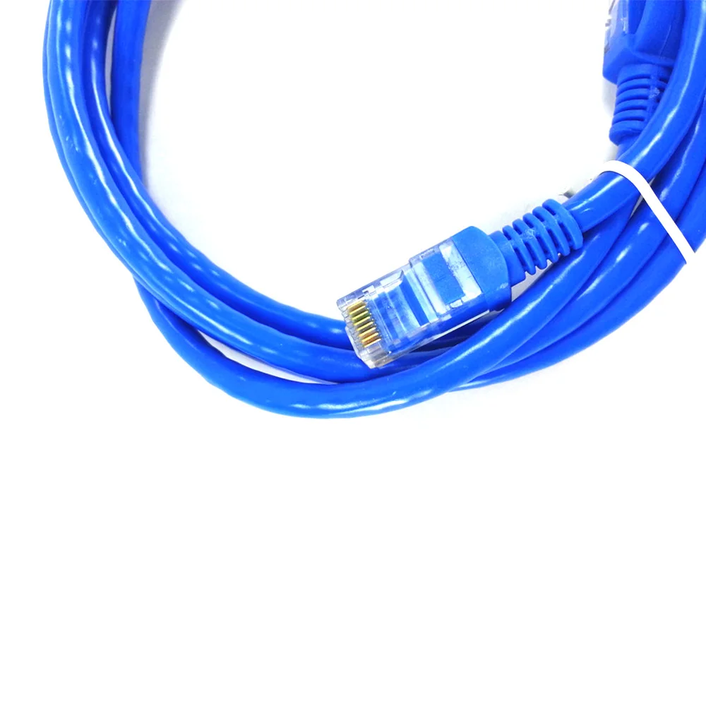 Сетевой LAN кабель 3/5/10 м CAT5 RJ45 Папа папа Ethernet Интернет провод шнур соединительный