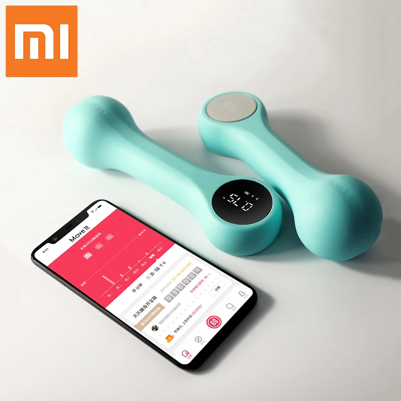 Xiaomi умная фитнес гантель офисное портативное оборудование Портативная мини