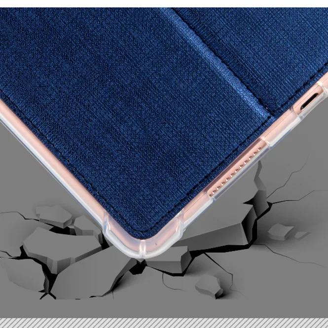 Роскошные ткани кожаный чехол Smart для Apple iPad Pro 9 7 ''принципиально Авто