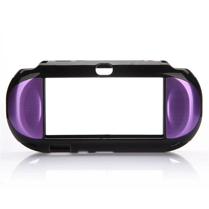 Фиолетовый алюминиева кожного покрова защита жесткий защитный чехол оболочки