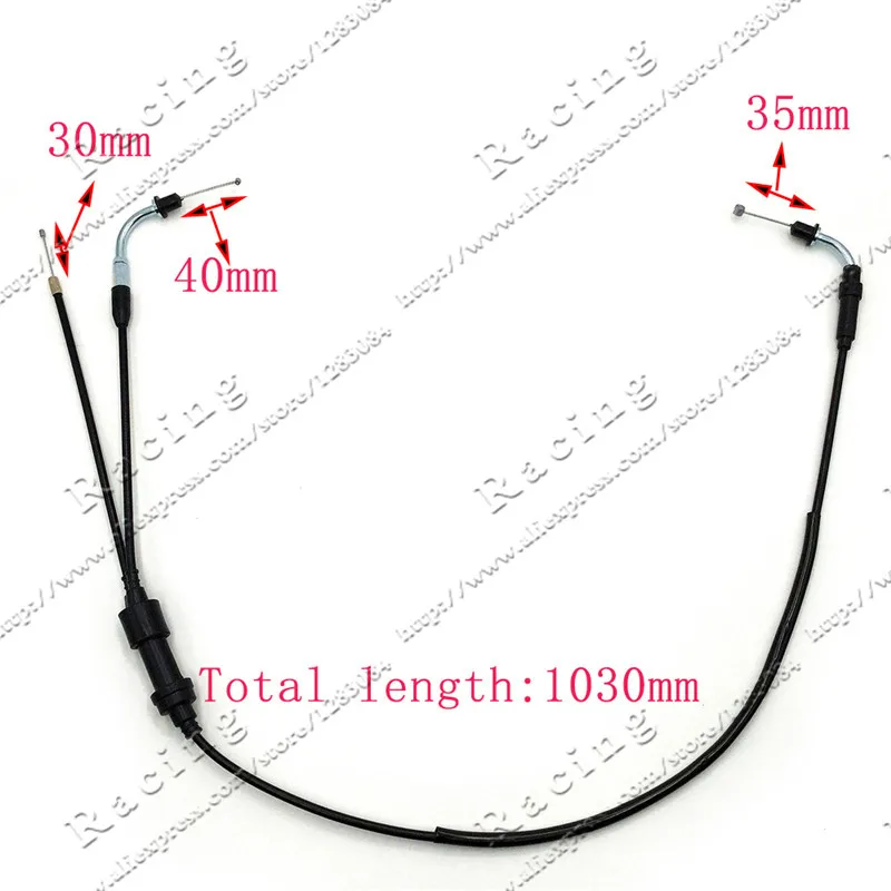 Дроссельная заслонка для Yamaha PW80 PW 80 PEEWEE Y Zinger Запчасти мотоциклов|throttle cable|for