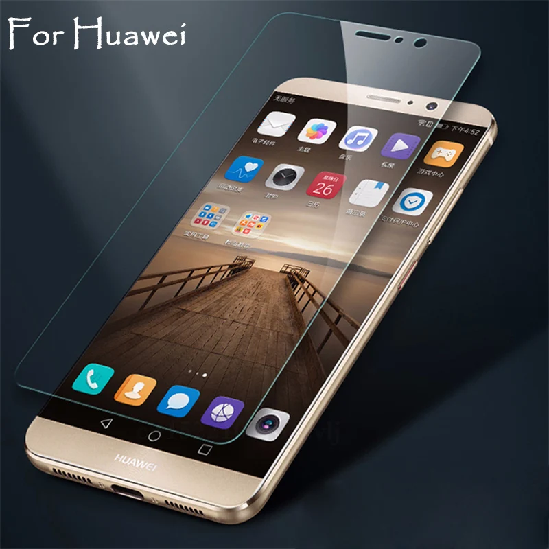 Прозрачное Стекло экрана для Huawei P9 Lite Premium GR5 mini G9 Nova Youth GR3 2017 Honor 5c 8 закаляющее
