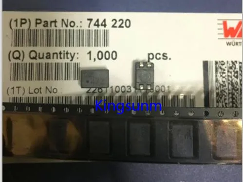 Бесплатная доставка 10 шт 744220 WE SL2 2X4 7 mH 0.5A 500VAC 80V 9 2X6X5 MM SMD Индукторы общего