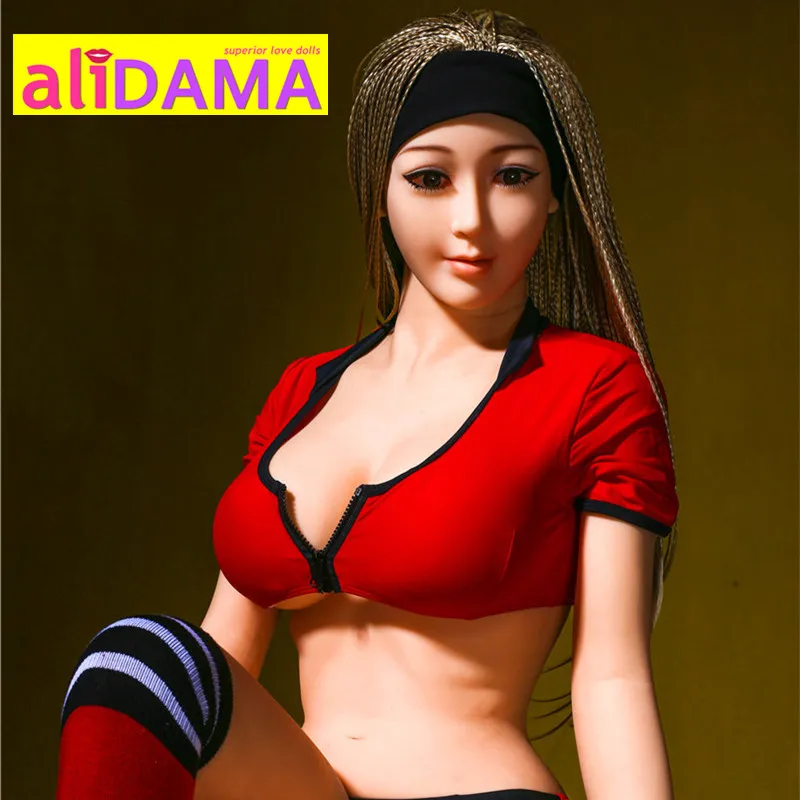ALIDAMA 158 см (5 18 фута) шведская большая грудь TPE Силиконовая секс-кукла реалистичные
