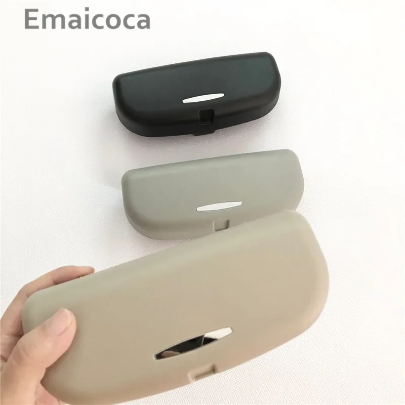 Emaicoca Автомобильный солнцезащитный козырек очки держатель Чехлы для Peugeot 206 207 208 301