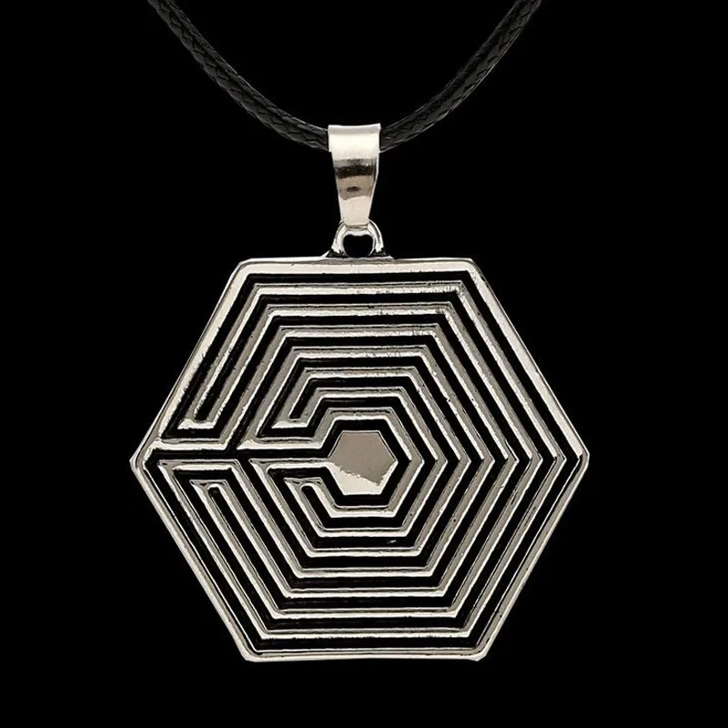 Колье-чокер EXO KPOP с логотипом овердоз Underdogs Кензи Yoo Han Jin бегунок-лабиринт