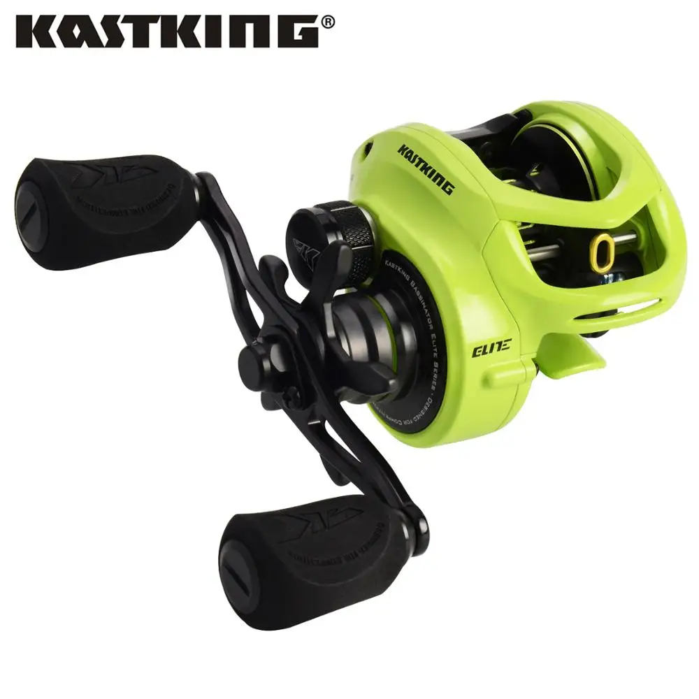 KastKing Bassinator Elite Baitcast Рыболовная катушка 10 + 1 шарикоподшипники алюминиевая рама