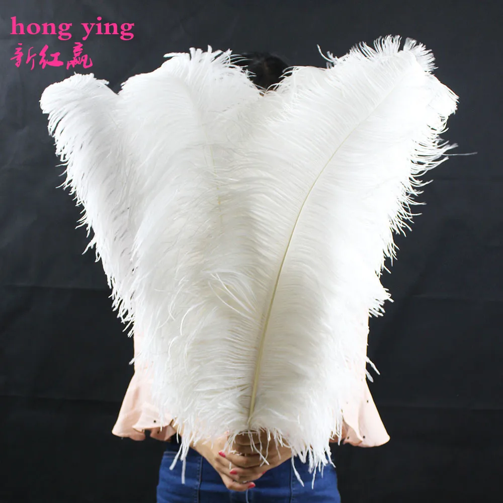 Большие Перья страусиного дерева белые снежные перья 10 шт. 65-70 см/26-28 дюймов | Дом и