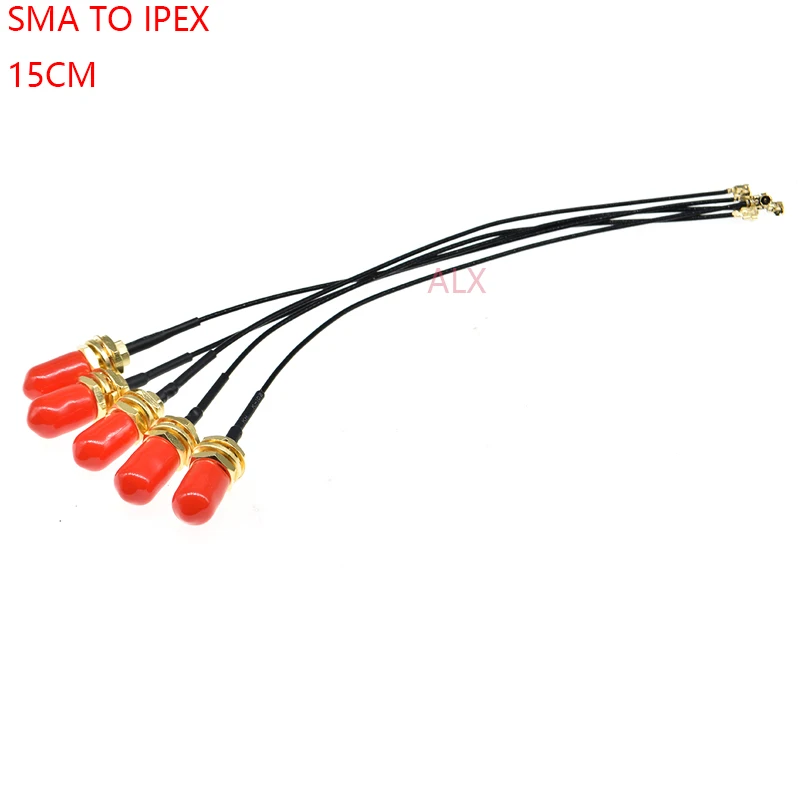Кабель SMA с прямым разъемом 5 шт. 15 см гнездо IPEX RF Pigtail RG178 uFL/u.FL/антенна IPX адаптер