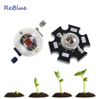 Светодиодный Диод Reblue, 5 Вт, светодиодный Диод 3 Вт, 850 нм, инфракрасный светодиод 660 нм, 3 Вт-светодиода, ИК-чип 850 нм, 940 нм, Красный 660 нм, 600 Нм, 590 нм, 740 нм, мощность