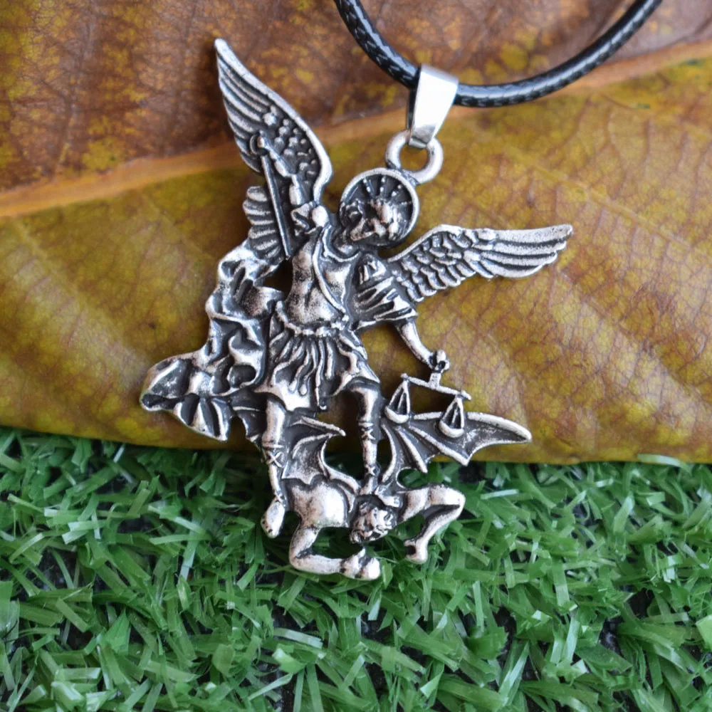 Подвеска SanLan Archangel St.Michael Protect Me Saint Shield русская подвеска orhodox|Цепочки| |
