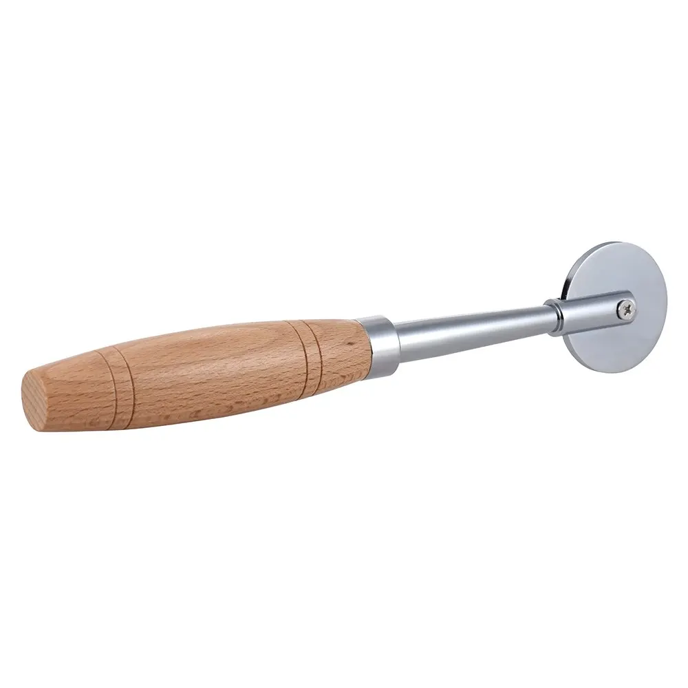 Professional Piano String Stretcher Stretching Tool Steel Rolling Wheel Wood Handle Tuning |