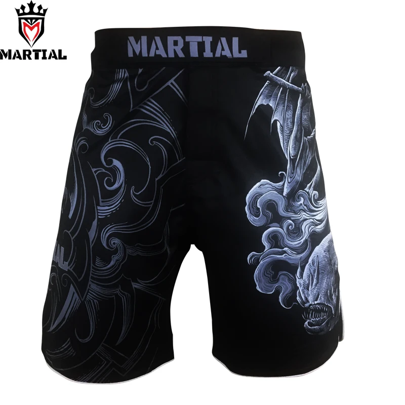 Боевые: оригинальный дизайн дешевые боевые шорты с принтом в виде рыб для