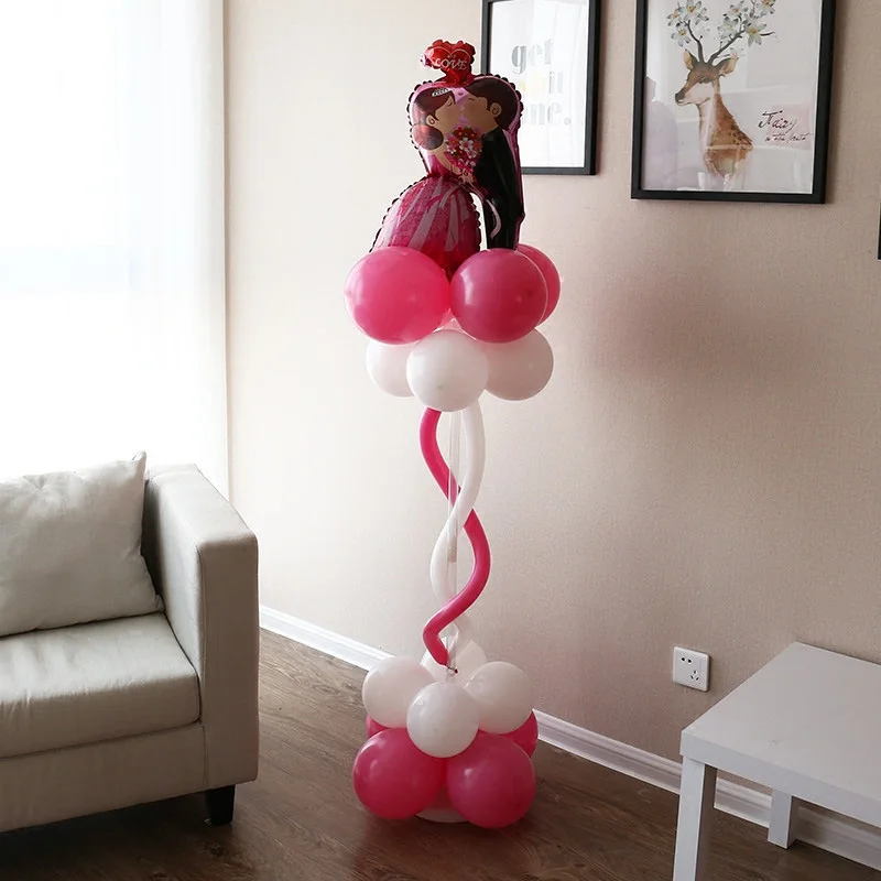 День рождения украшения для взрослых и детей шар столп комплект стенд с базой