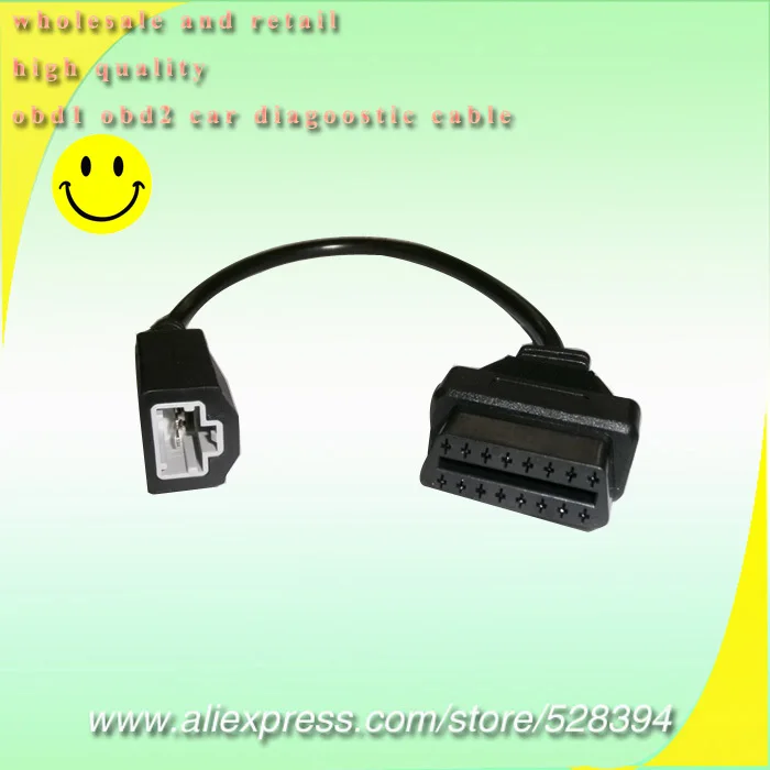 Адаптер для Honda 3pin к OBD1 адаптер 3 pin папа obd2 16 разъем 5 шт. CNPAM | Автомобили и