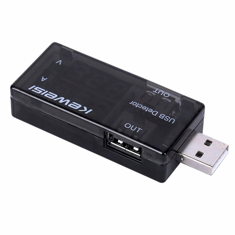 USB ток напряжение зарядный детектор мобильный ток питания и Вольтметр Амперметр Напряжение USB зарядное устройство Тестер двухрядные показывает
