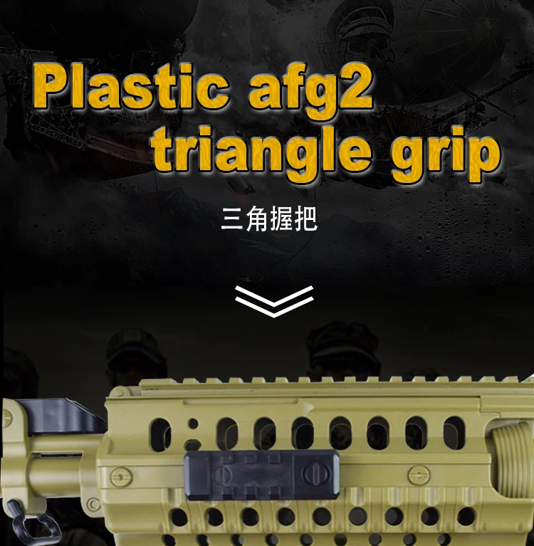 Тактическая Передняя рукоятка пистолет аксессуары ручка AFG2 угловой Foregrip треугольник держатель подходит 20 мм Пикатинни Охота страйкбол военный