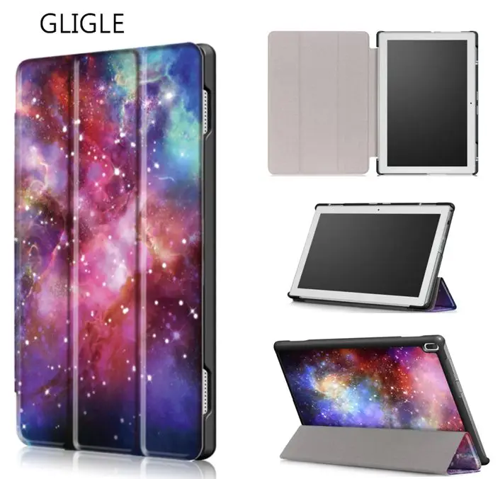 Модный брендовый чехол gligle для Lenovo Tab 4 10 ТБ X304 с рисунком в виде ptotective + стилус