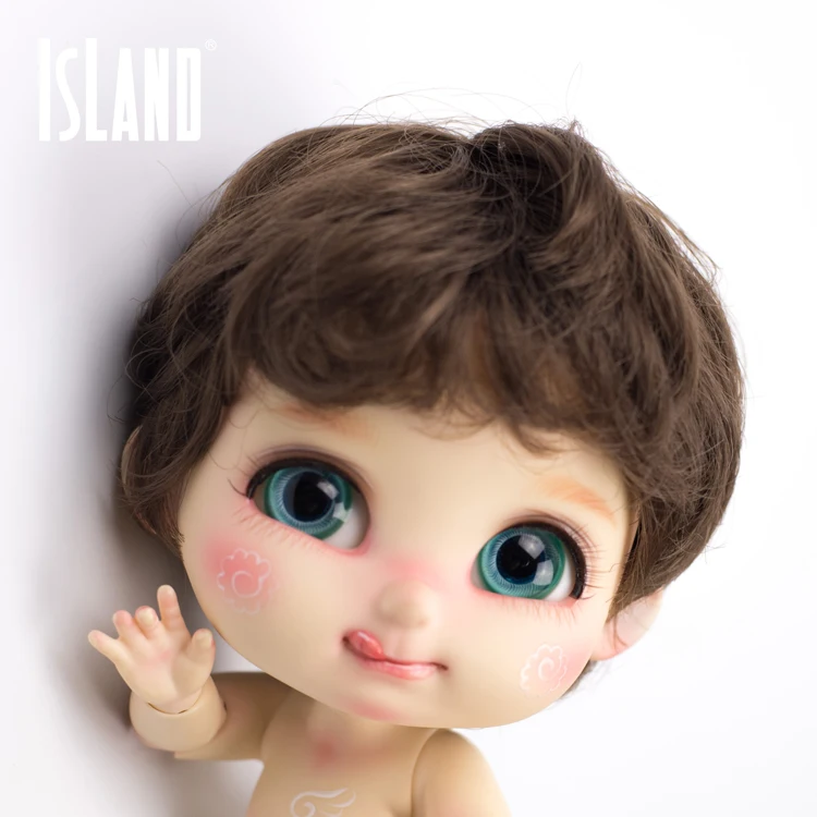 Аксессуары для куклы 1/3 Bjd ID парик кукла 22 см головы короткий длинный прямой