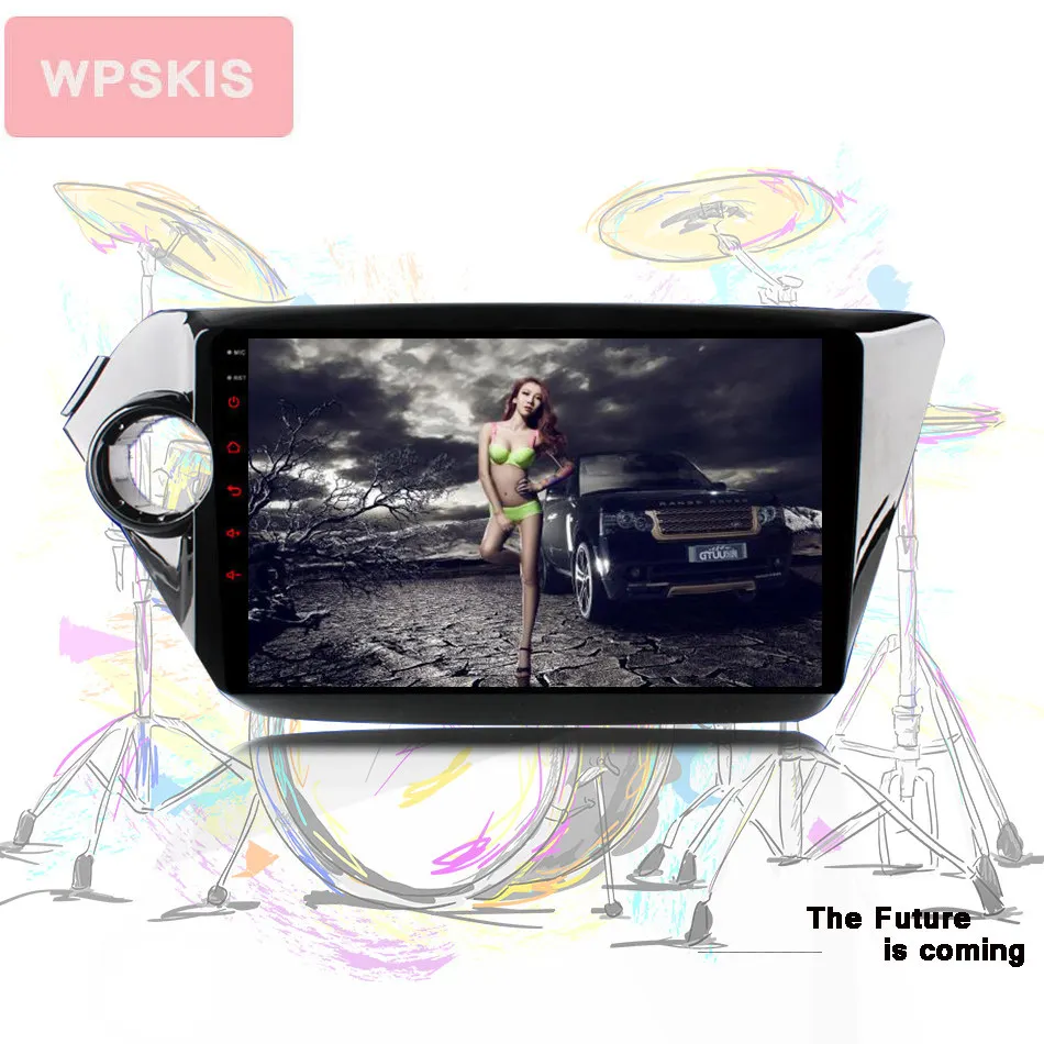 Восьмиядерный android 10 0 автомобильный dvd gps навигация 9 "для Kia k2 RIO 2008 2009 2014 2011 2015