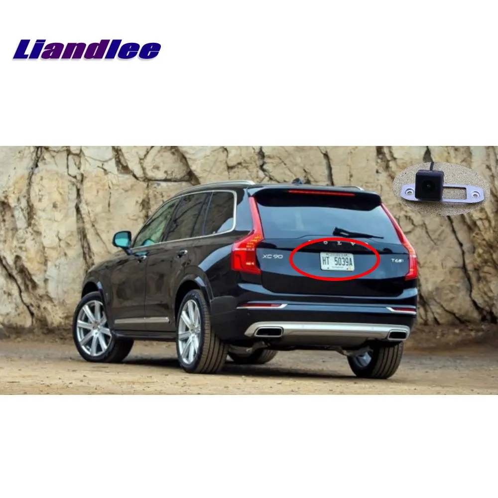 Liandlee Автомобильная камера заднего вида для Volvo XC90 2015-2018 резервная парковочная HD CCD