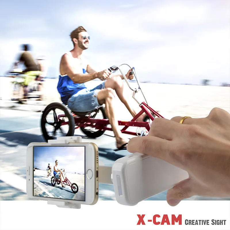 Fusitu X-Cam портативный мобильный видео 2-оси телефон карданный стабилизатор для телефона iphone 8 plus samsung HUAWEI монопод для селфи для смартфона