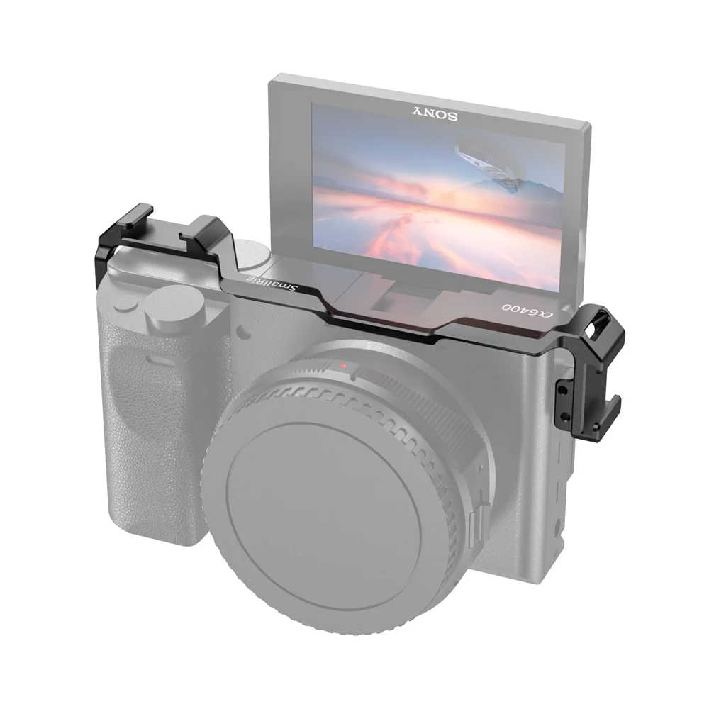 SmallRig Холодный башмак перемещение крепление для sony A6300/A6400/A6500 двойной Холодный башмак расширение крепление для микрофона/монитора/lcd-2334